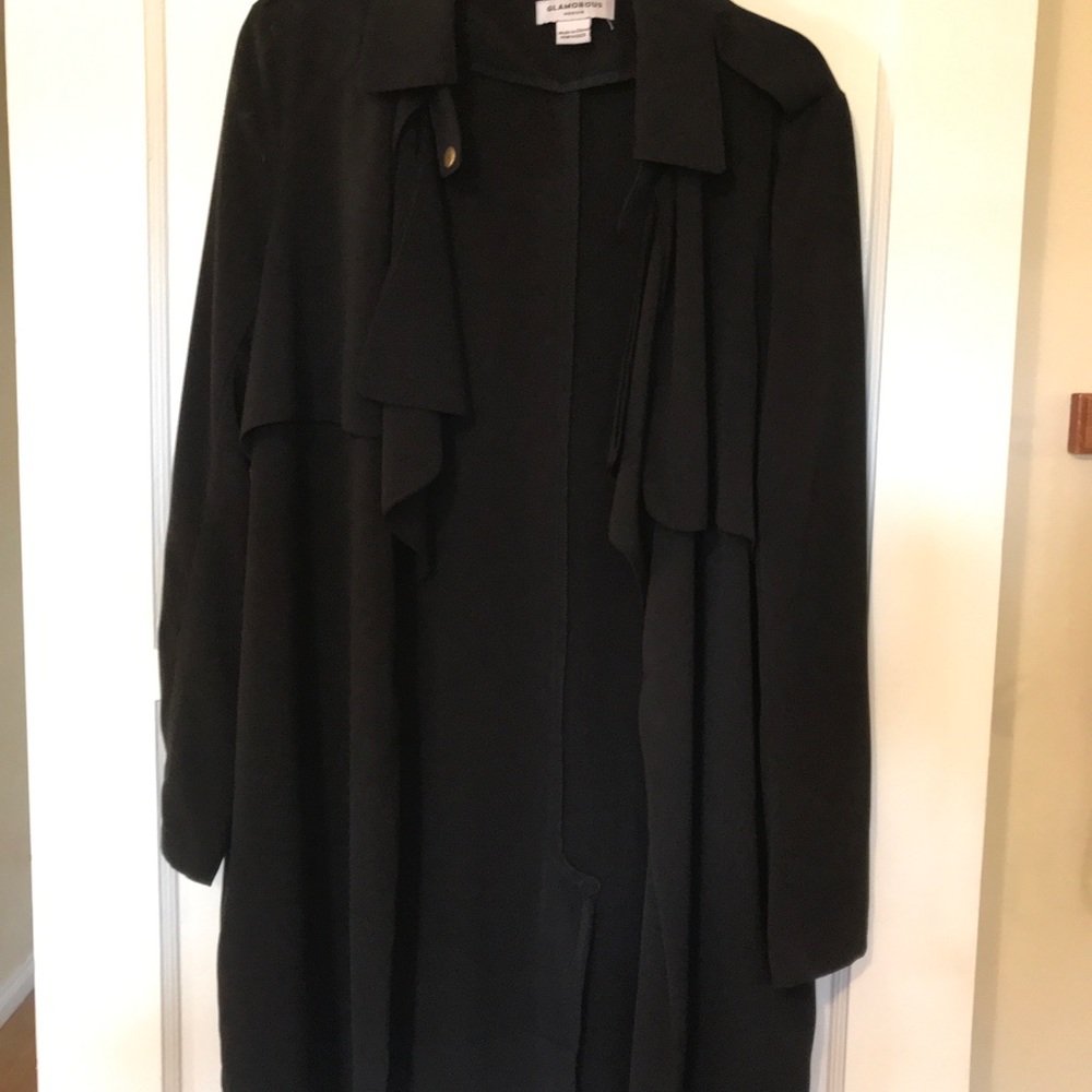 Cute black coat